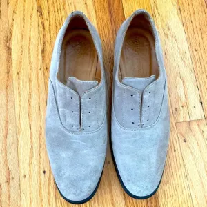 Woman by common projects grey suede derby