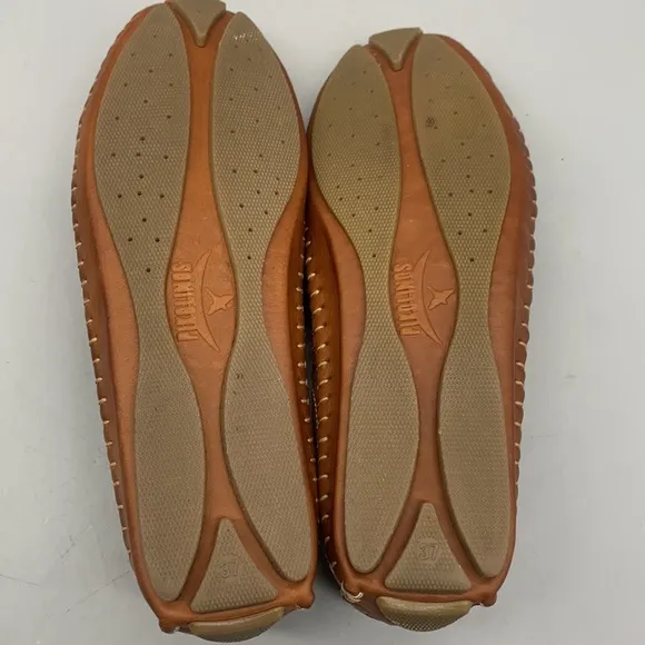 Women Pikolinos Jerez Shoes Slip On Leather Loafers Cushioned Footbed NEW Sz 6