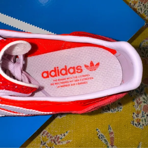 Womens adidas SL 72 OG Athletic Shoe - Solar Red/Ice Lavender/Better Scarlet-NIB