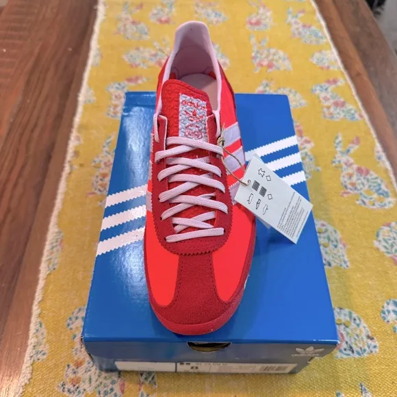 Womens adidas SL 72 OG Athletic Shoe - Solar Red/Ice Lavender/Better Scarlet-NIB