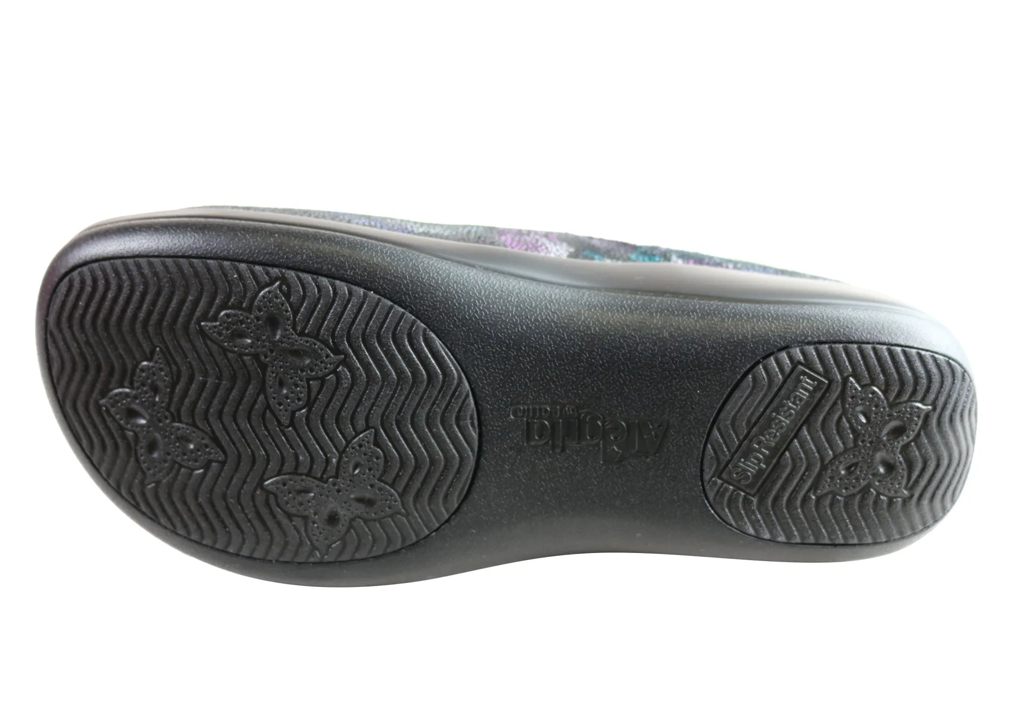 Womens Alegria Keli Leather Professional Slip On Shoes