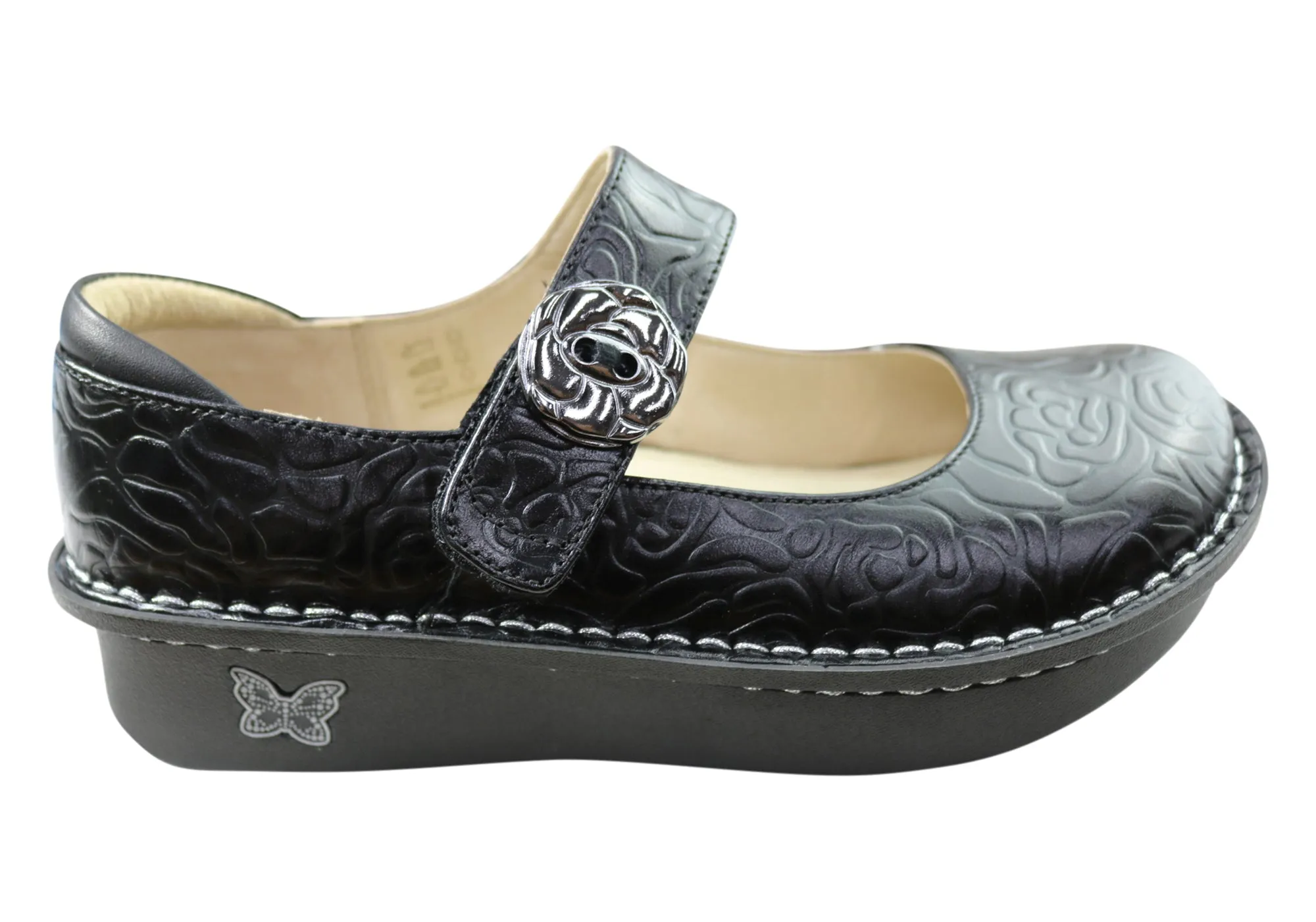 Womens Alegria Paloma Leather Mary Jane Shoes