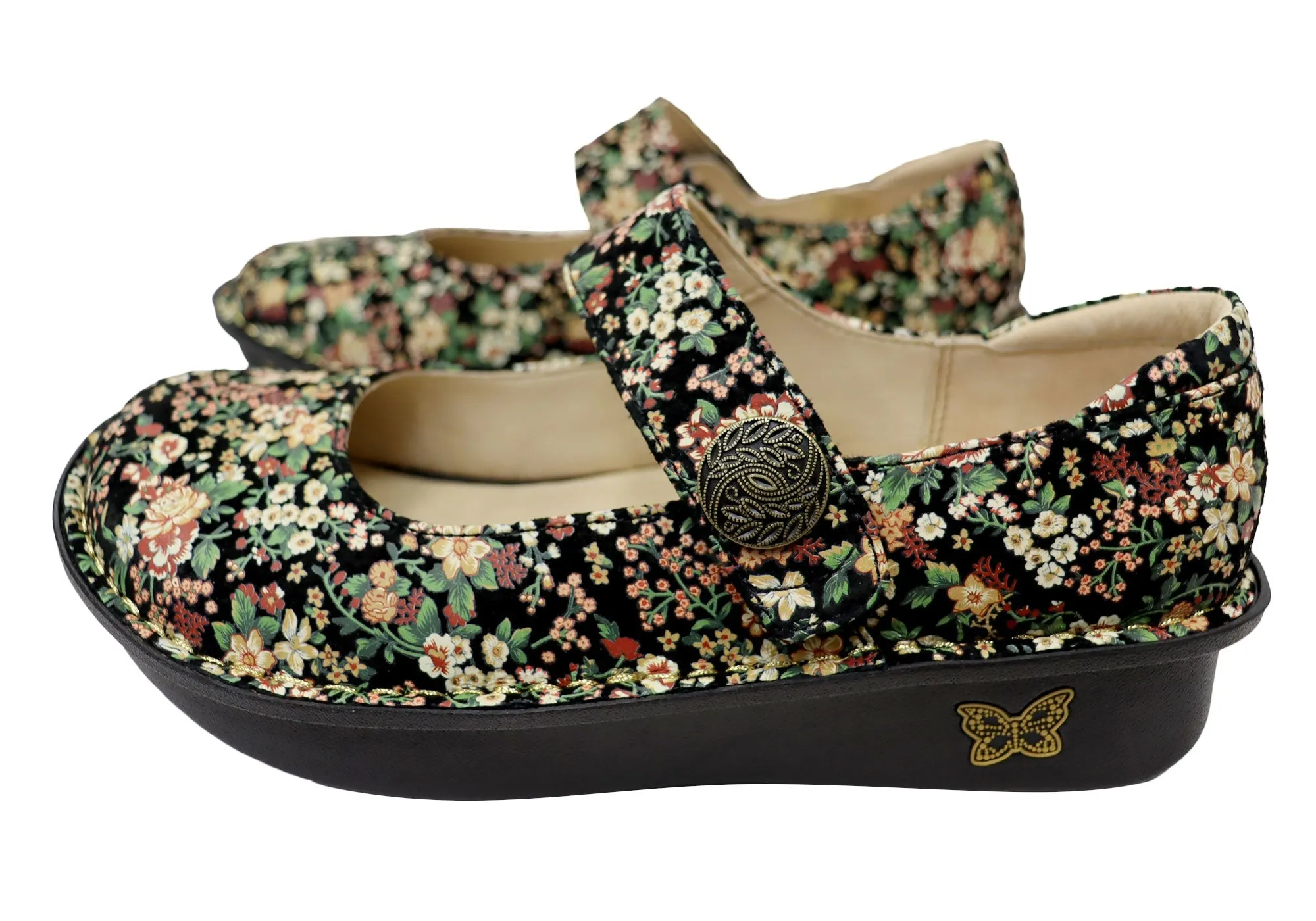 Womens Alegria Paloma Leather Mary Jane Shoes
