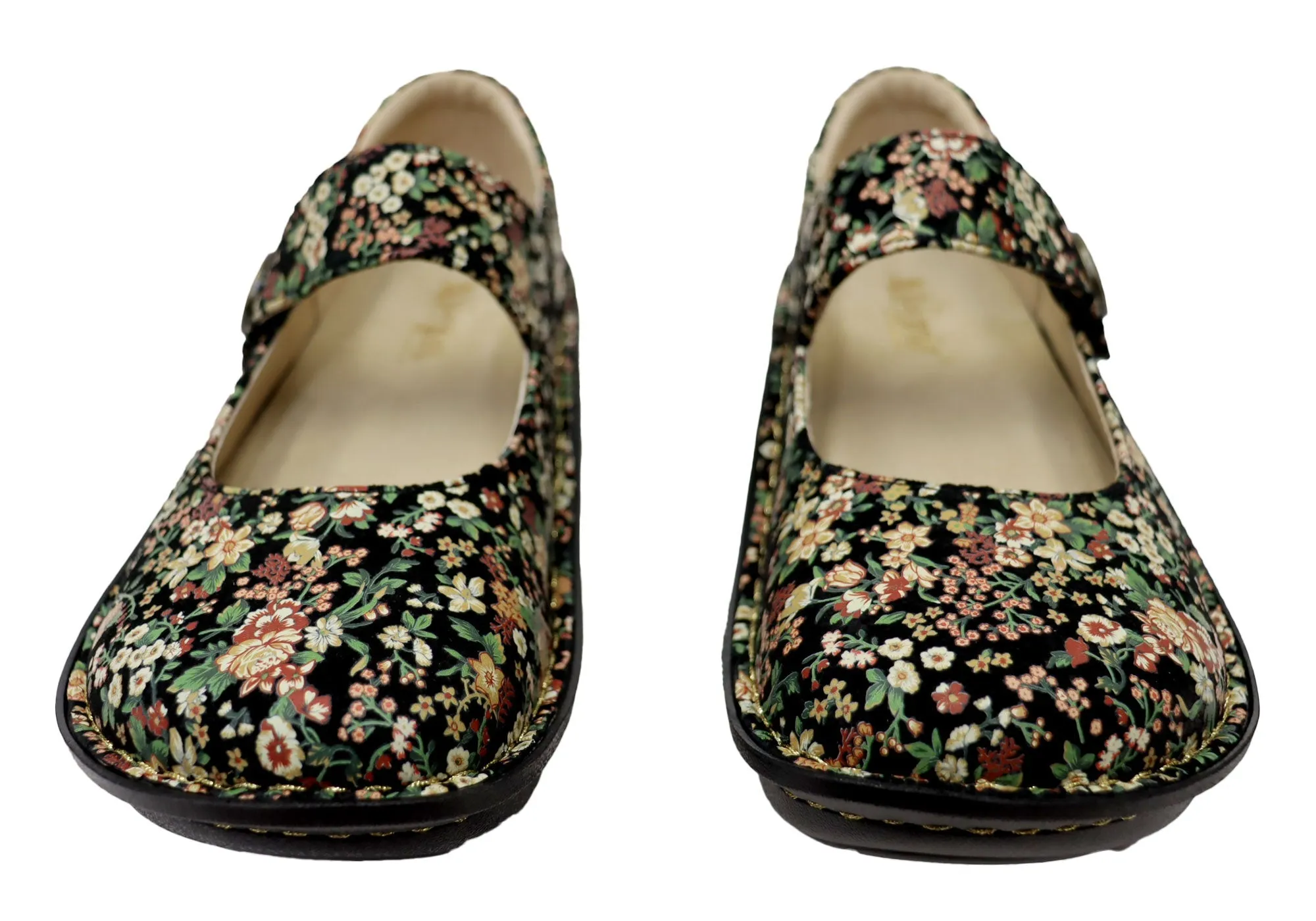 Womens Alegria Paloma Leather Mary Jane Shoes