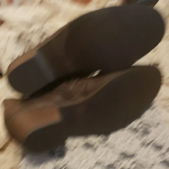Womens Brown Leather Ankle Boots