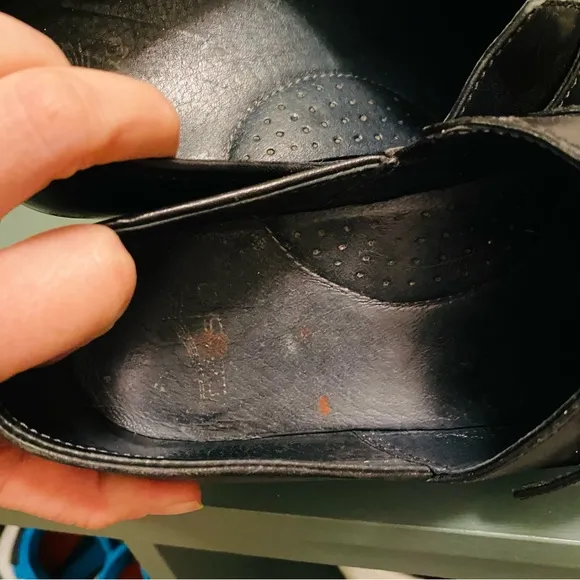 Women's Dansko Tamara Black Leather Clog Size Eu 39