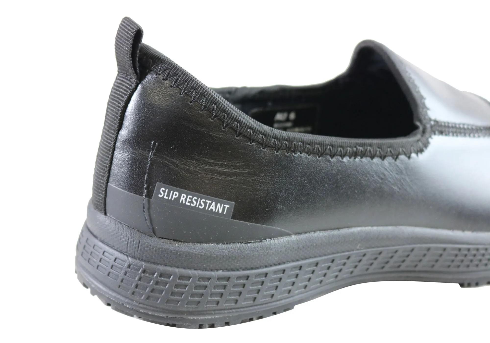 Womens King Gee Superlite Slip On Slip Resistant Work Shoes