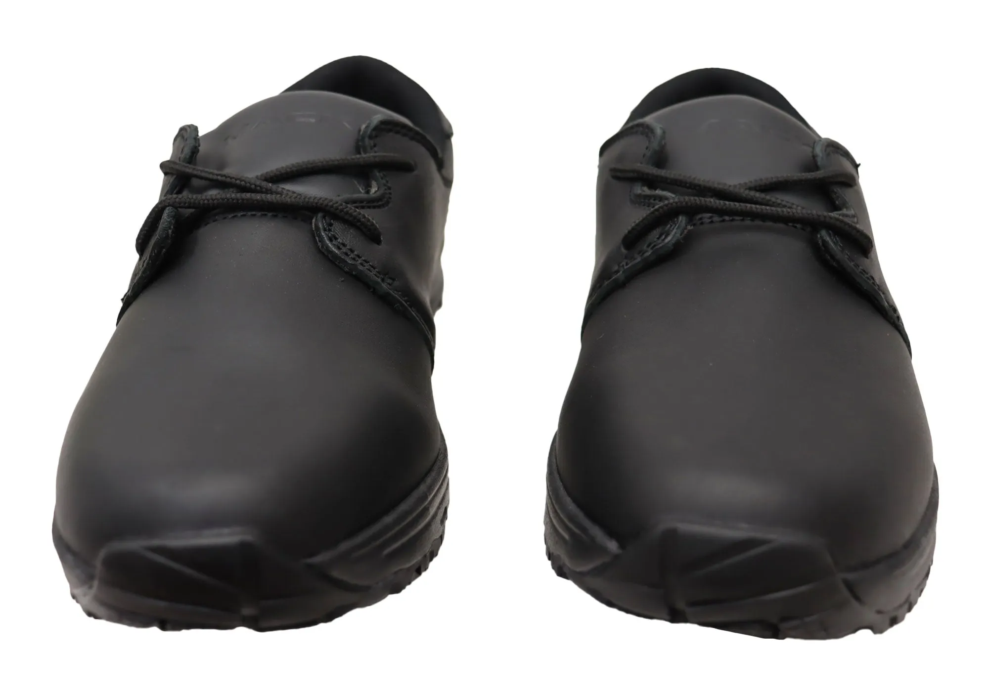 Womens Mack Metro Traction Control Lace Up Slip Resistant Work Shoes