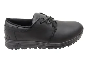 Womens Mack Metro Traction Control Lace Up Slip Resistant Work Shoes