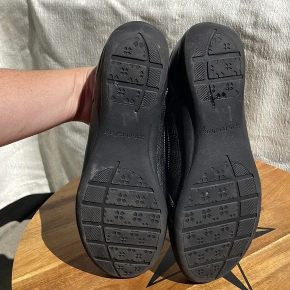 Womens naturalizer Dresden Front Zip Shoes - Black Size 9.5 W