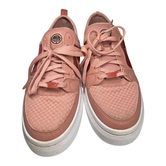 WOMEN'S NIKE COURT VISION ALTA TXT PLATFORM SNEAKERS 9.5 pink basketball casual