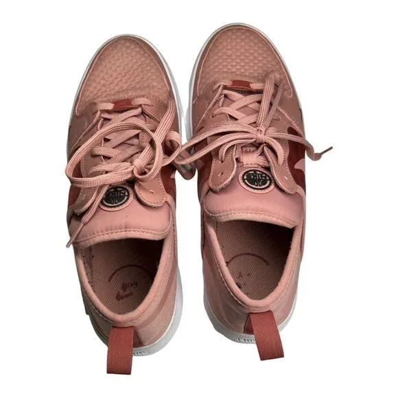 WOMEN'S NIKE COURT VISION ALTA TXT PLATFORM SNEAKERS 9.5 pink basketball casual