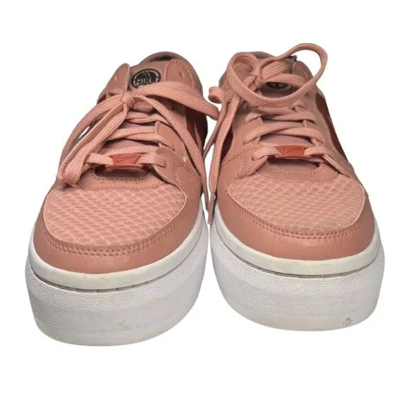 WOMEN'S NIKE COURT VISION ALTA TXT PLATFORM SNEAKERS 9.5 pink basketball casual