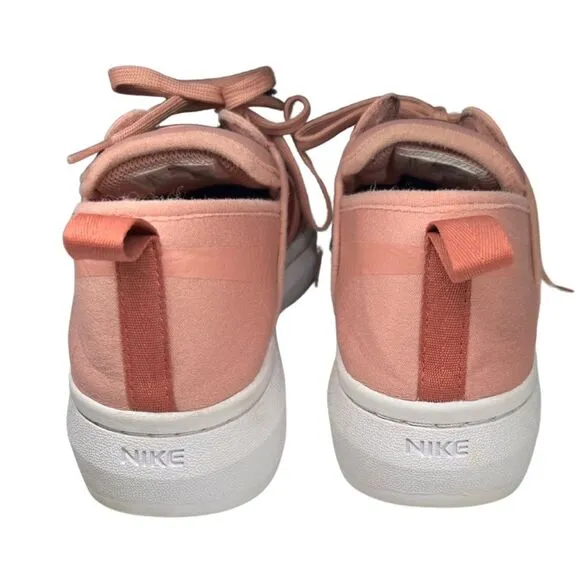 WOMEN'S NIKE COURT VISION ALTA TXT PLATFORM SNEAKERS 9.5 pink basketball casual