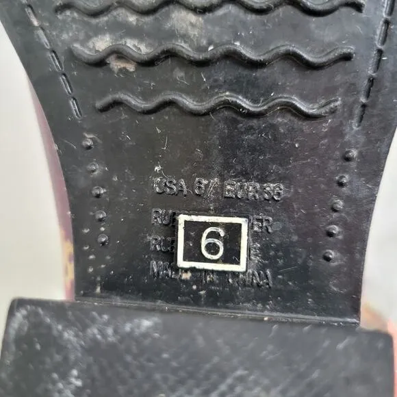 Women's Nomad Yippy Western Rain Boot Size 6