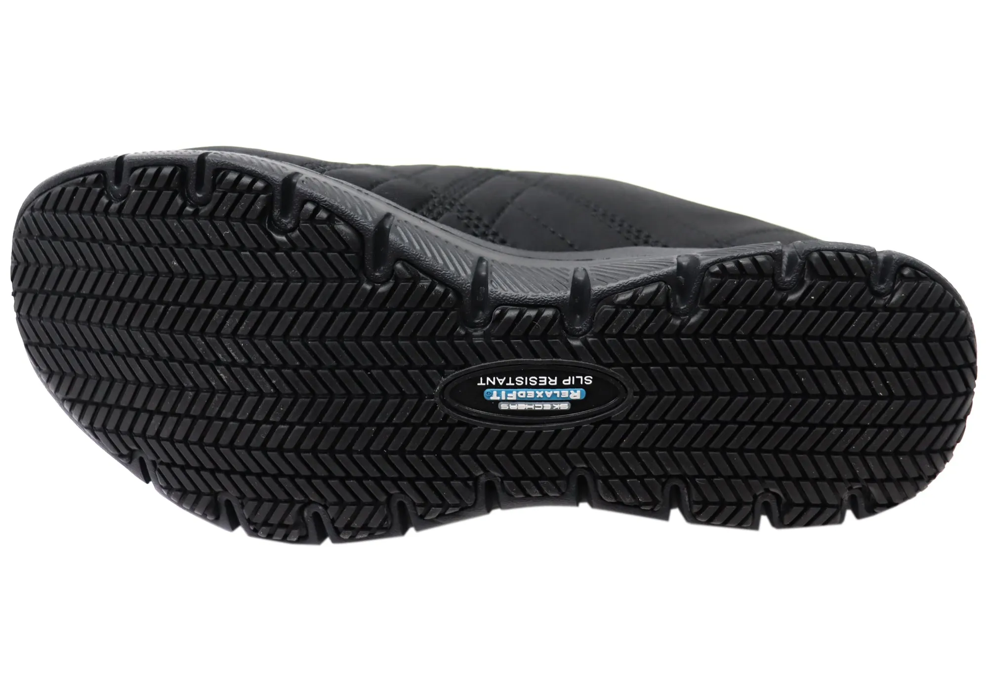 Womens Skechers Relaxed Fit Ghenter Srelt Slip Resistant Work Shoes