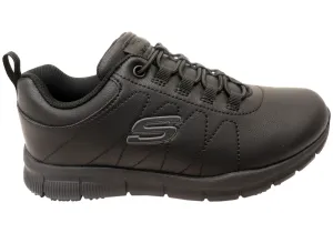 Womens Skechers Work Nampa Beja Comfortable Slip Resistant Work Shoes