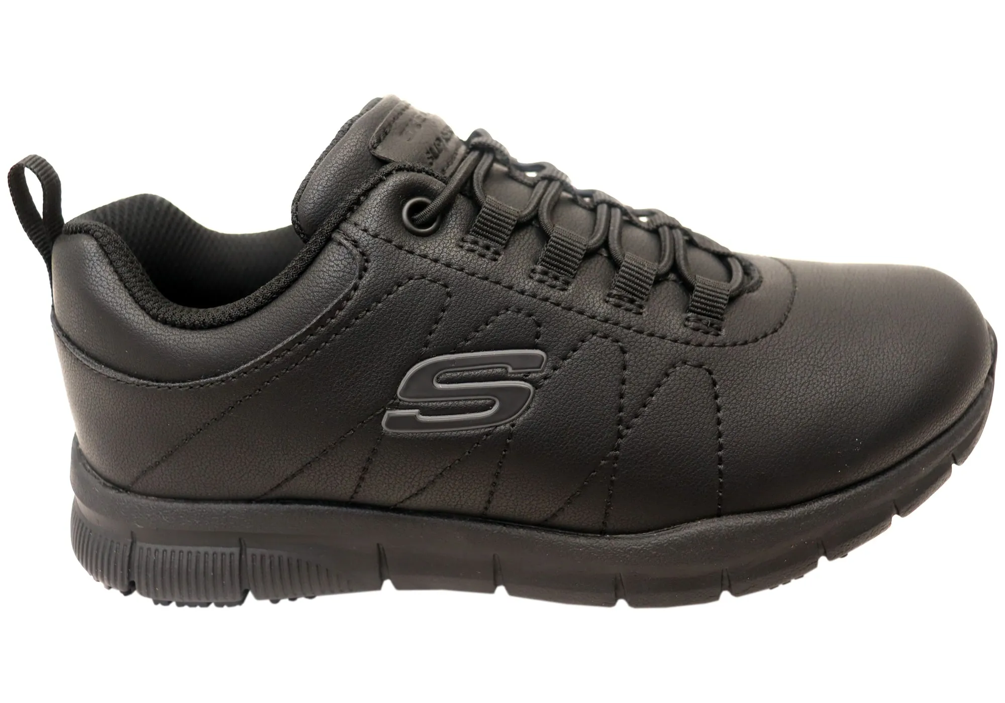 Womens Skechers Work Nampa Beja Comfortable Slip Resistant Work Shoes