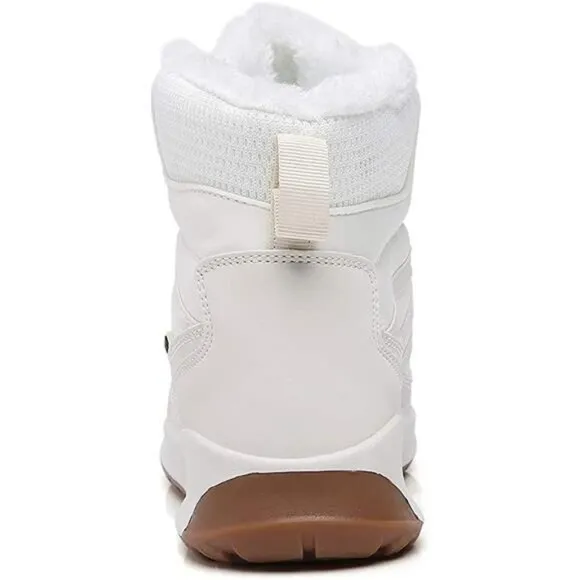 Women's Winter Waterproof Vamp Snow Boots, Beige
