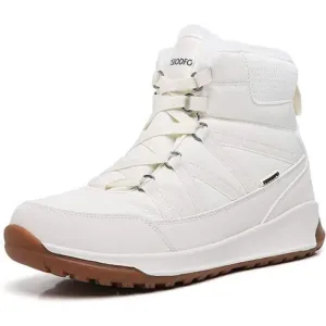 Women's Winter Waterproof Vamp Snow Boots, Beige