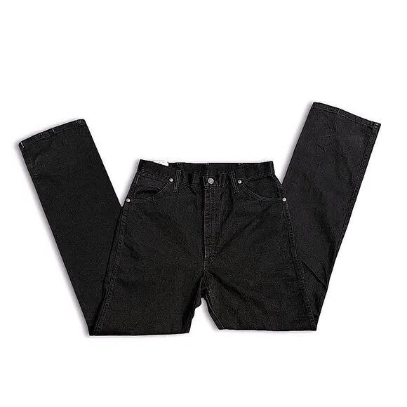 Wrangler Cowboy Cut High Rise Slim Fit Tapered Leg Jeans 13x34