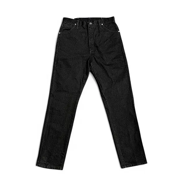 Wrangler Cowboy Cut High Rise Slim Fit Tapered Leg Jeans 13x34