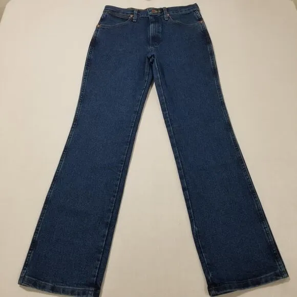 Wrangler Jeans Mens 29x32 Cowboy Cut Slim Fit Active Flex 10936AFGK Stonewash