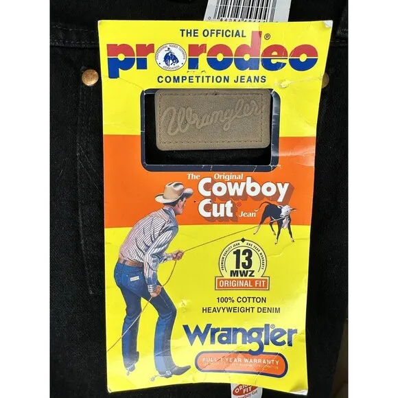 Wrangler Men's 13MWZ Cowboy Cut Original Fit Jeans NEW