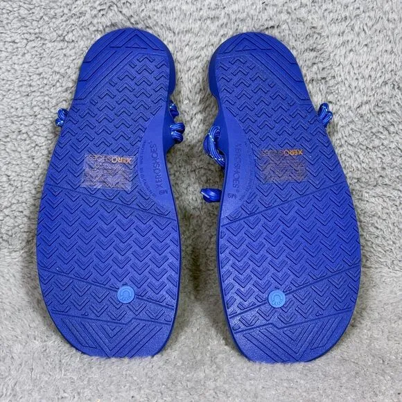 Xero Aqua Cloud Mens Size 9 Slip On Water Sandals Shoes Safety Yellow Barefoot