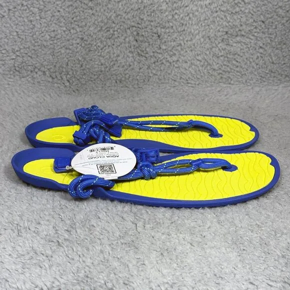 Xero Aqua Cloud Mens Size 9 Slip On Water Sandals Shoes Safety Yellow Barefoot