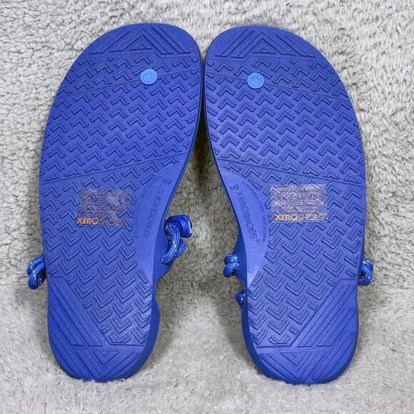 Xero Aqua Cloud Mens Size 9 Slip On Water Sandals Shoes Safety Yellow Barefoot