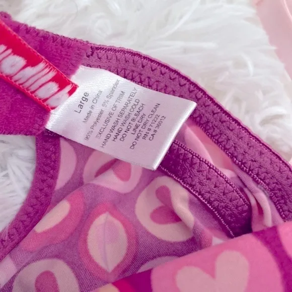 Y2k Dollhouse hearts slip
