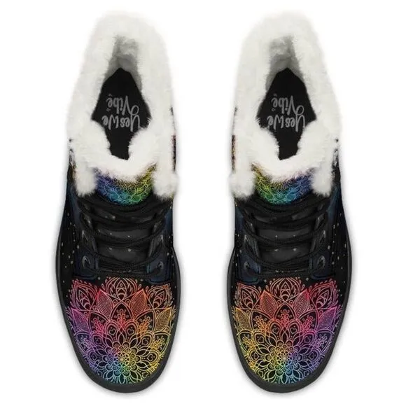 YES WE VIBE SUN AND MOON RAINBOW sz 9 NWOT