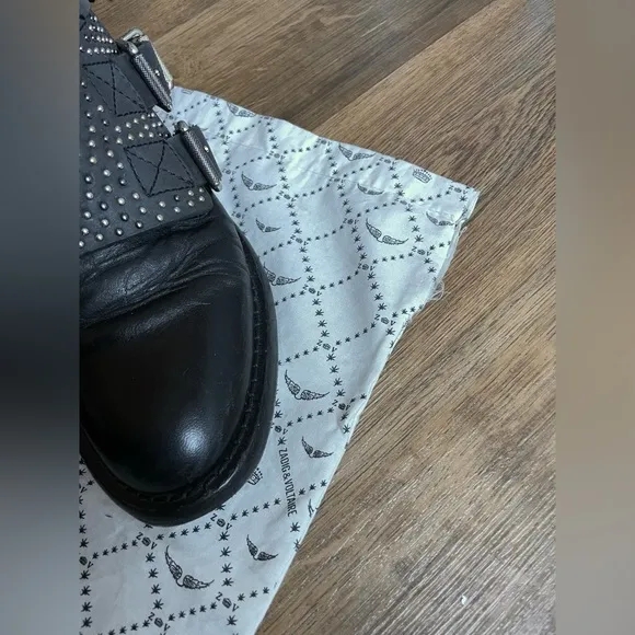 Zadig &amp; Voltaire studded ankle boots