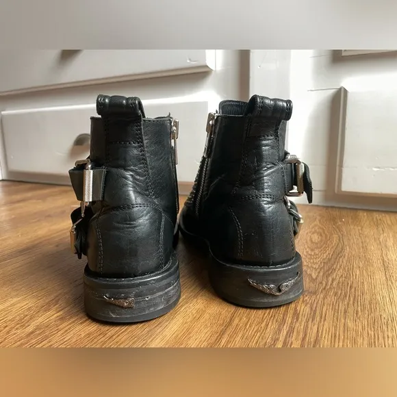 Zadig &amp; Voltaire studded ankle boots