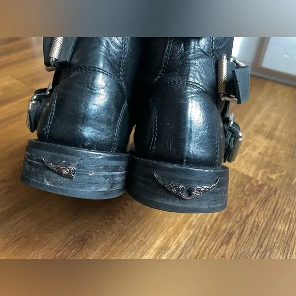 Zadig &amp; Voltaire studded ankle boots