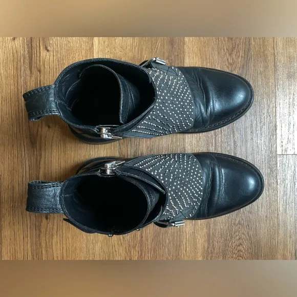 Zadig &amp; Voltaire studded ankle boots