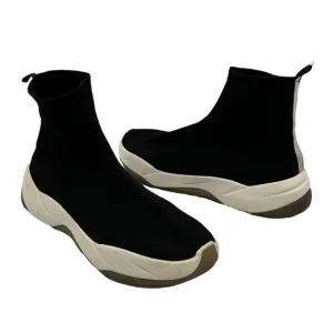 Zara Black High Top Slip On Sneakers Size 39 Women's
