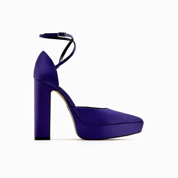 ZARA Leather Platforms - Price Firm