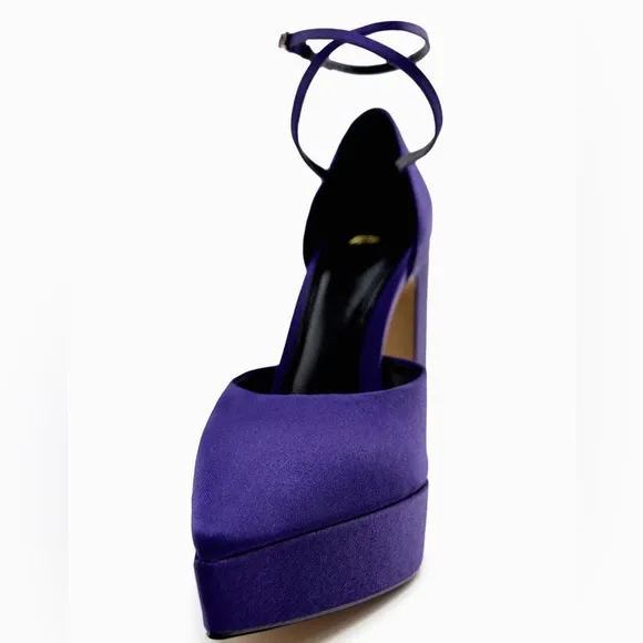 ZARA Leather Platforms - Price Firm