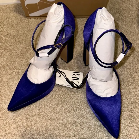 ZARA Leather Platforms - Price Firm