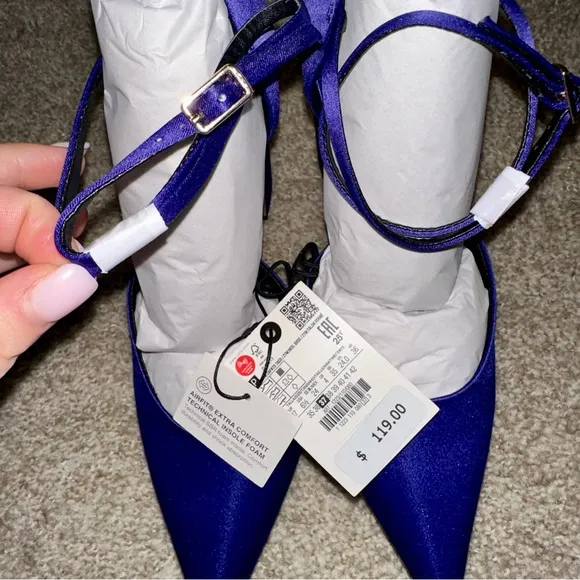 ZARA Leather Platforms - Price Firm