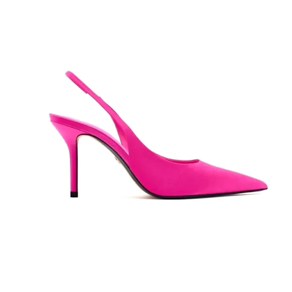 ZARA SLINGBACK HEELED SHOES bloggers favorite